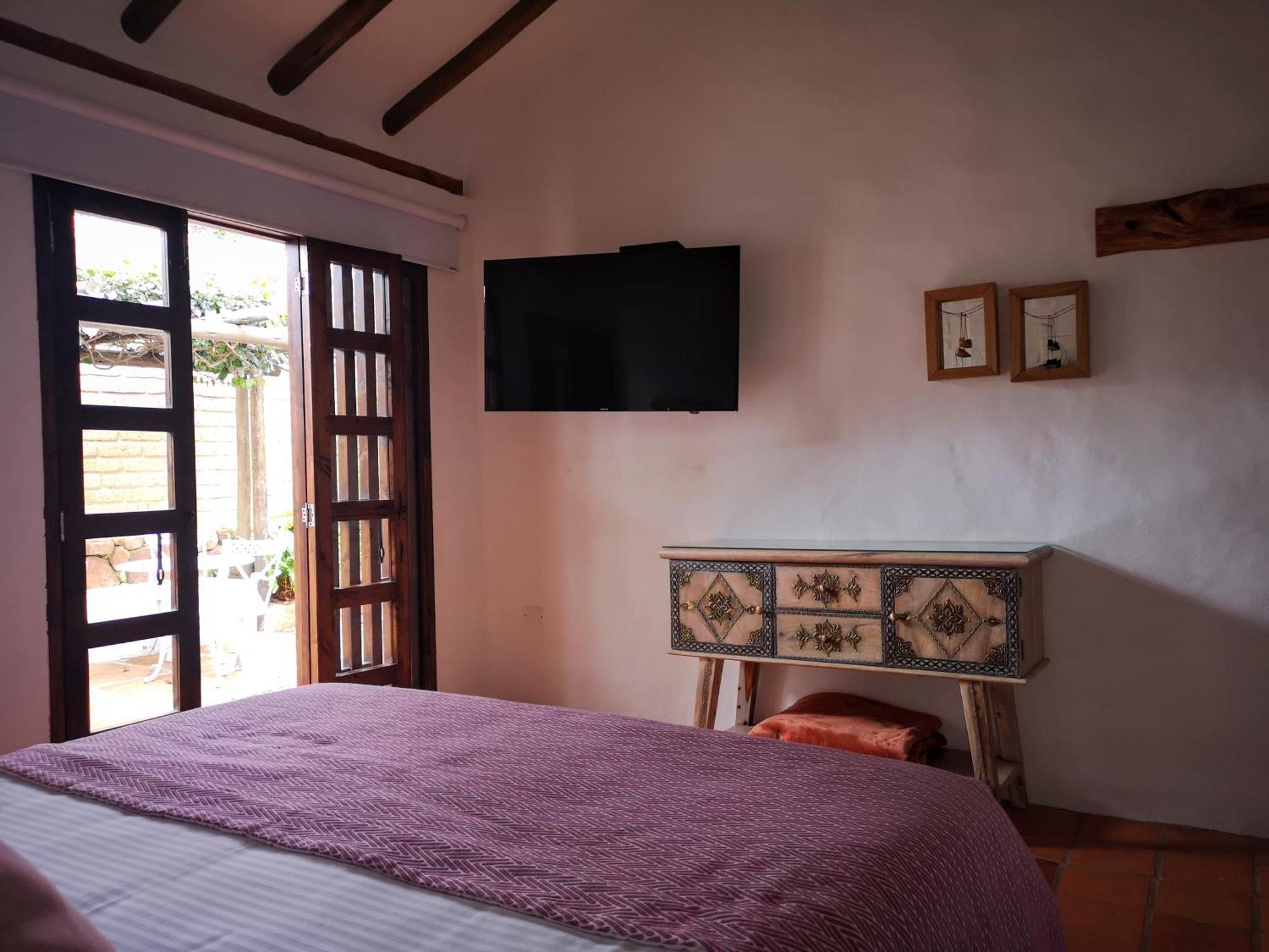 Gasthaus Casa Tzabar Villa de Leyva Exterior foto