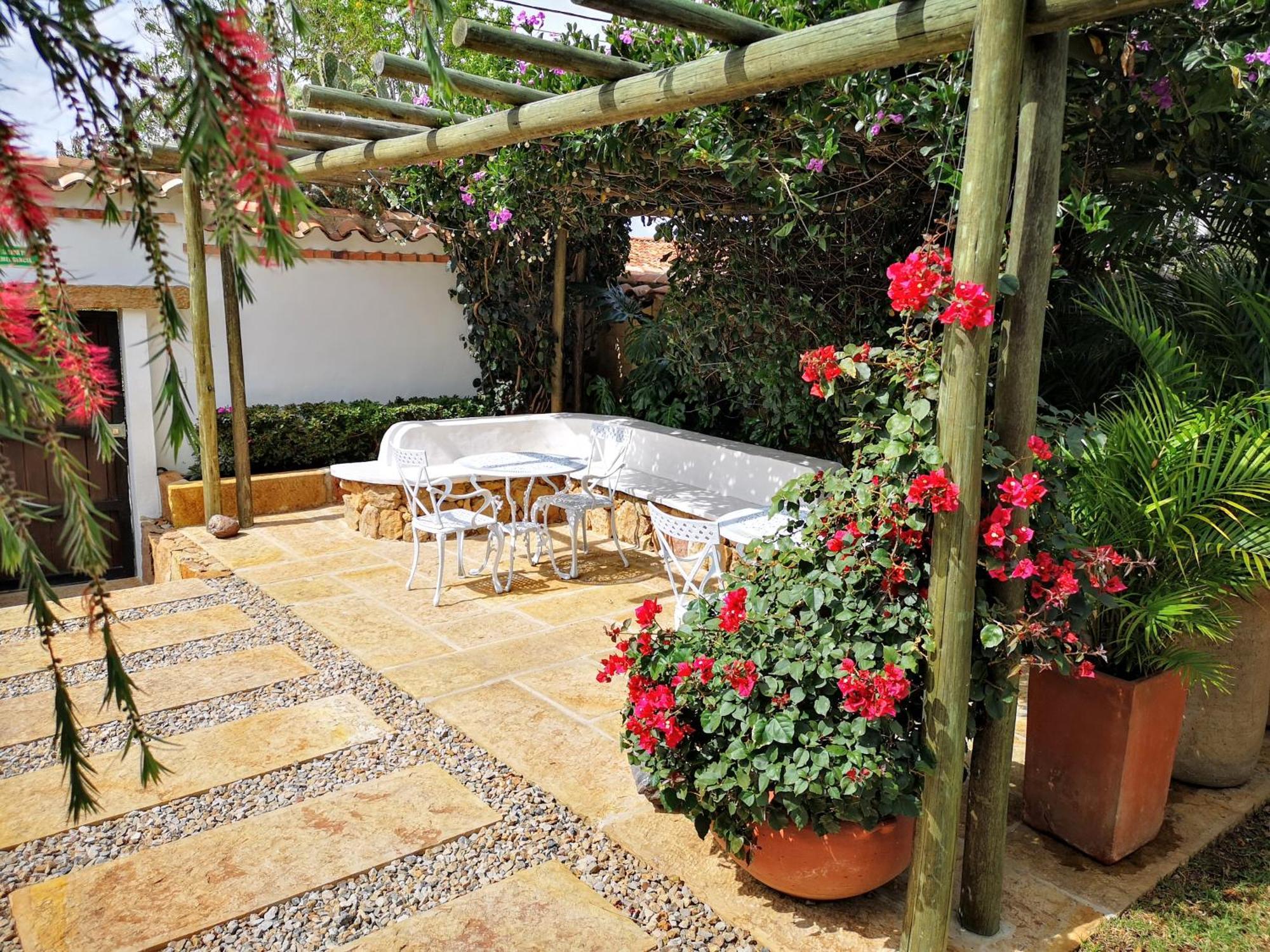 Gasthaus Casa Tzabar Villa de Leyva Exterior foto